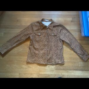 Vintage Karen Kane Leopard Print Jacket